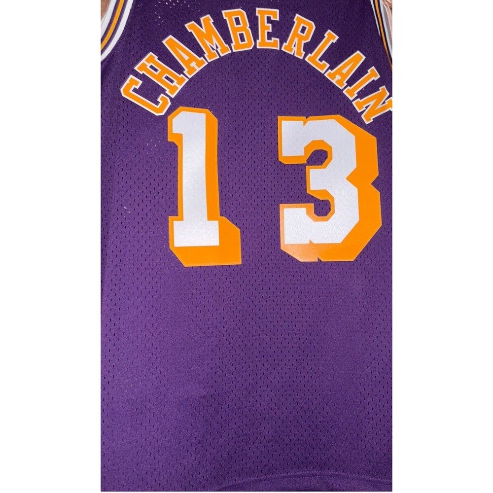 Whit Chamberlain “13” Lakers Jersey 1971-72 NWT